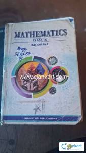 R.D. Sharma Mathematics for class 9