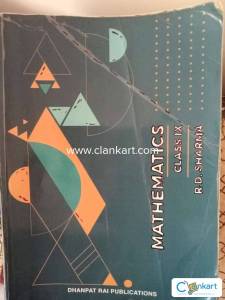 RD Sharma Mathematics for class 9