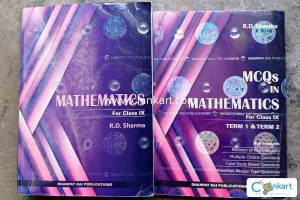 R.D. Sharma Mathematics for class 9 + MCQs in Mathematics for class 9