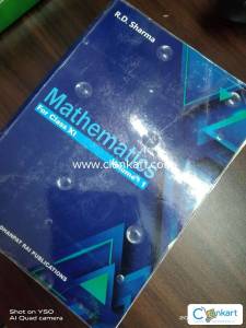 RD Sharma Mathematics for class XI volume I and II