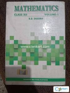 R.D. Sharma Mathematics volume-1 for class 12