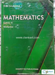 R.D. Sharma Maths Class 11 Vol I & II