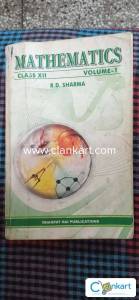 RD Sharma Maths Class 12 Volume 1