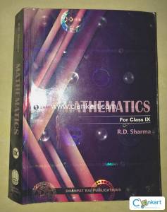 R.D Sharma Maths  for class 9