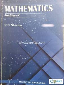 RD Sharma Maths class 10 (part I & II)