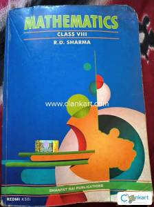 RD Sharma Maths class 8
