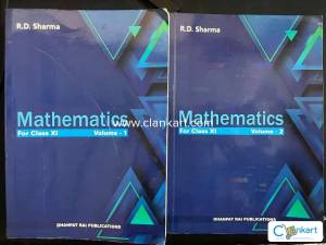 RD Sharma Maths for Class 11th (set of 2 books)
