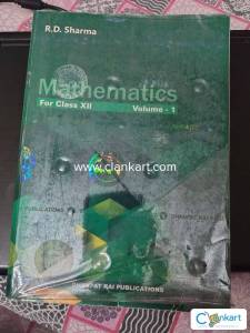 RD Sharma Maths for Class 12th Volume 1