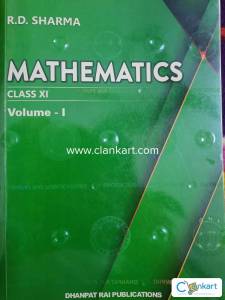 RD Sharma Maths for Class XI