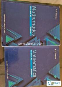 R.D. Sharma Maths for class 11