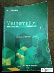 RD Sharma Maths for class 12