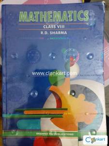 RD Sharma Maths for class 8