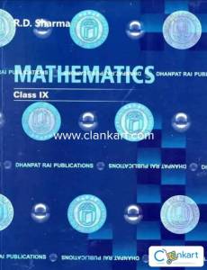 RD Sharma Maths for class 9th