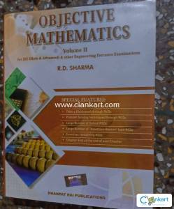RD Sharma Objective Mathematics (Vol 1 & Vol 2)