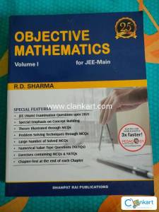 R.D Sharma Objective Mathematics Volume 1 JEE-Mains