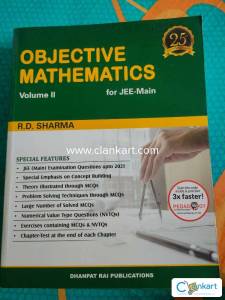 R.D Sharma Objective Mathematics Volume 2 JEE-MAINS