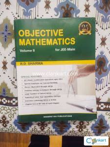 R.D. Sharma Objective Mathematics for JEE Mains- Grade 12