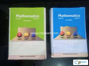 RD Sharma Vol-I & II for class 12