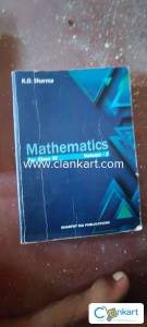 R.D. Sharma book for class 11th vol-1 & vol-2