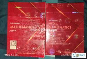 RD Sharma class 10 book with MCQ book