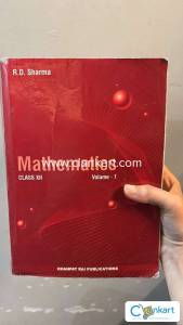 RD Sharma class 12