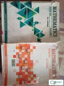RD Sharma class 12 Vol 1 and 2