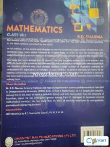 RD Sharma class 8