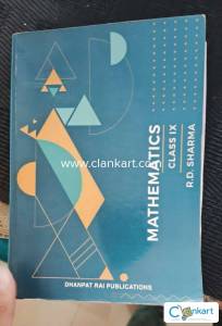 RD Sharma class 9 maths book