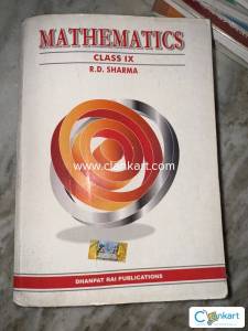 R.D. Sharma class 9th 2017 edition