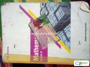 RD Sharma class 9th book