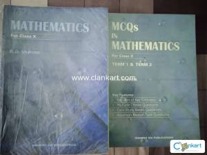R.D Sharma for Class 10 including MCQ's 2022 edition