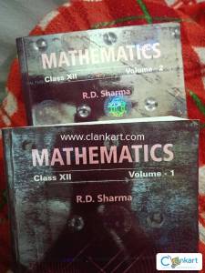 R.D. Sharma for Class 12 CBSE both part 1 and 2