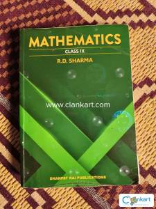 R.D. Sharma for Class 9 (With MCQs book Free )