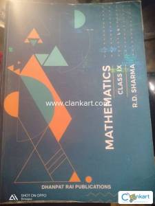 R.D. Sharma for  class 9