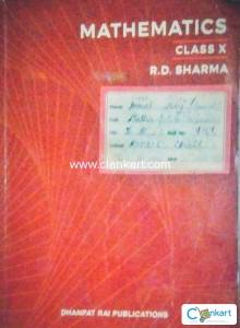 RD Sharma class for 10