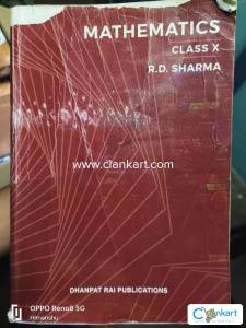 RD Sharma for class 10