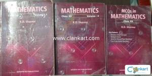 R.D. Sharma for class 12 Volume 1 + Volume 2 + MCQs book