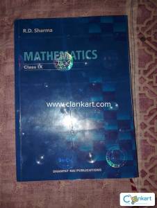 RD Sharma for class 9th . Excellent condition Book