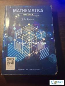 RD Sharma math class 10