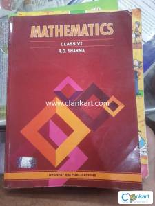 RD Sharma math class 6 cbse