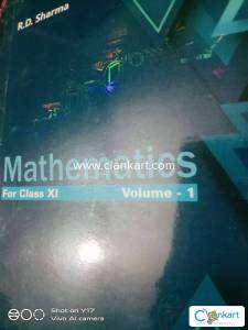 RD Sharma mathematics class 11