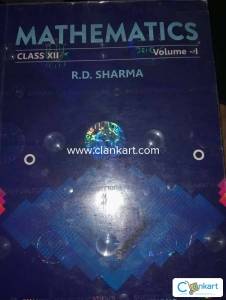 R.D Sharma mathematics class 12 (volume 1 and 2)