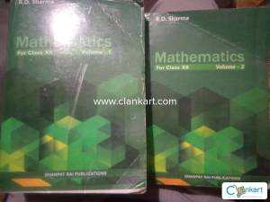 RD Sharma mathematics for class 12