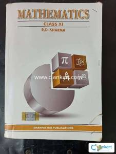 RD Sharma mathematics for class xi