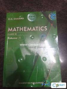 RD Sharma mathematics volume 1 class 11 new book