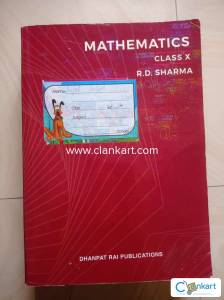 RD Sharma maths book for class 10