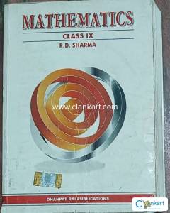 RD Sharma maths class 9th