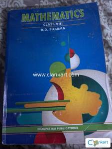 R.D Sharma maths for class 8