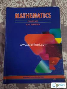 RD Sharma maths for class VII