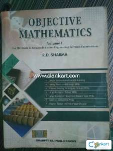 RD Sharma objective Mathematics Vol. 1 For Jee Mains and Advanced